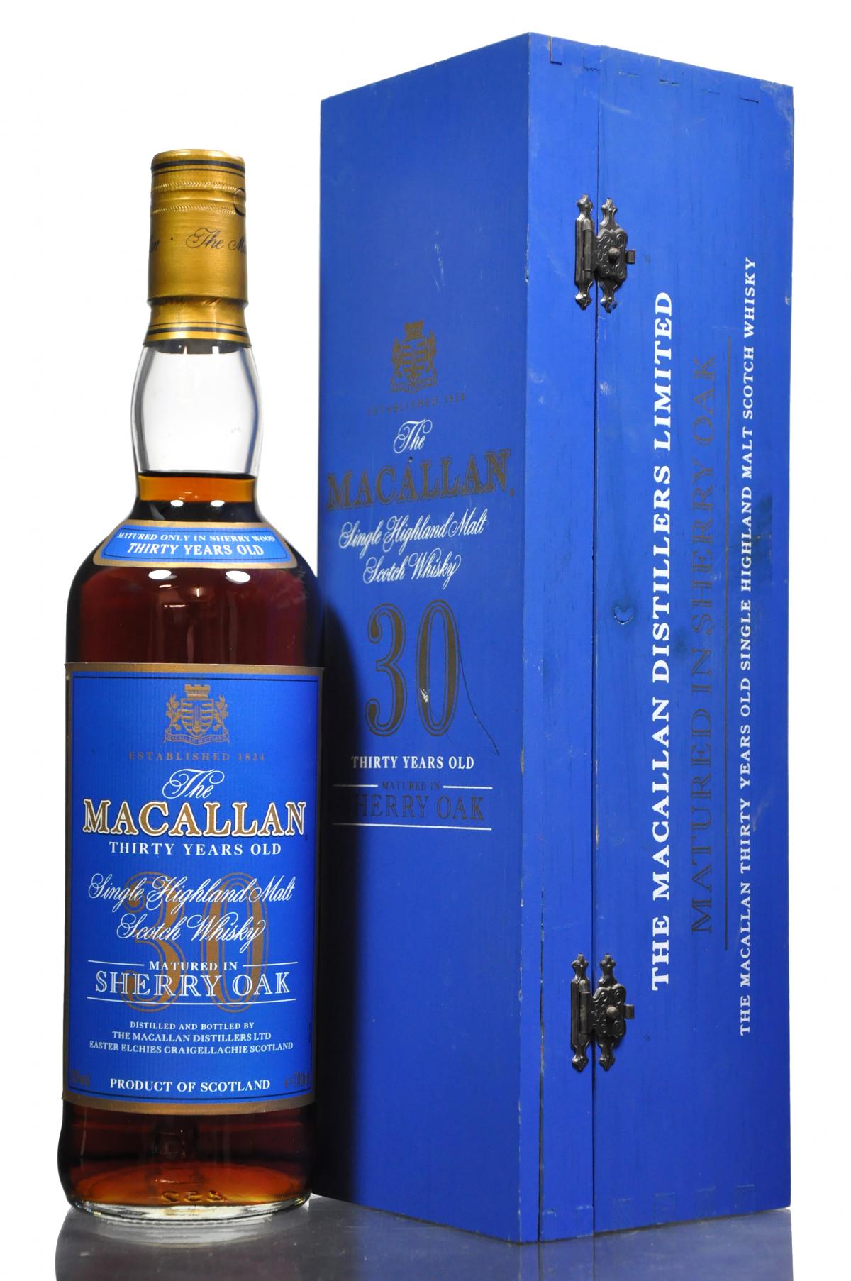 Macallan 30 Year Old - Sherry Cask