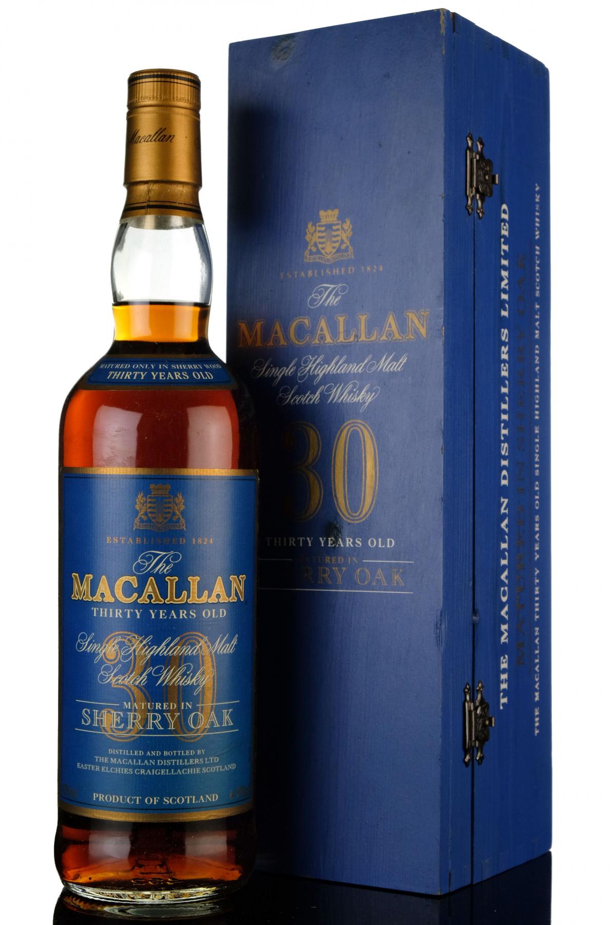 Macallan 30 Year Old - Sherry Cask