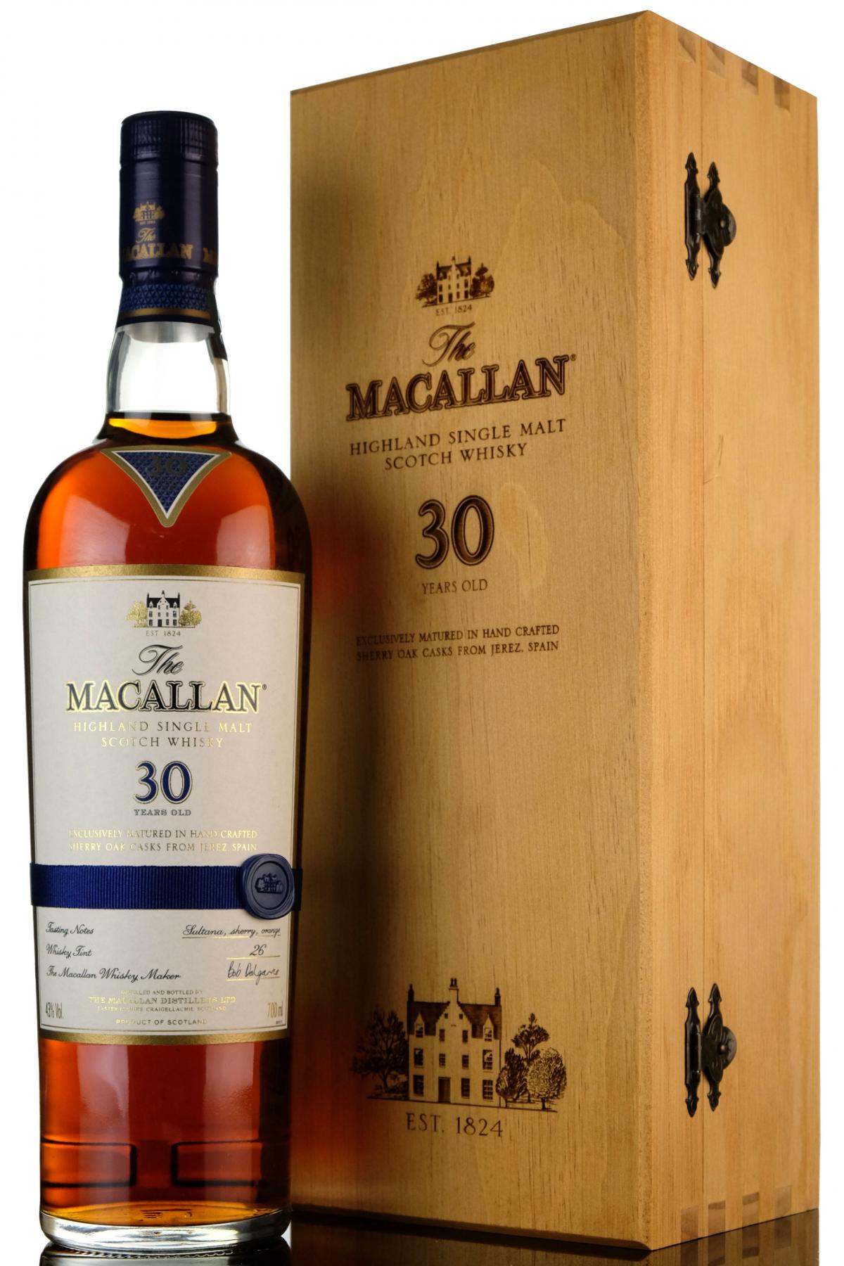 Macallan 30 Year Old - Sherry Cask - 2010s