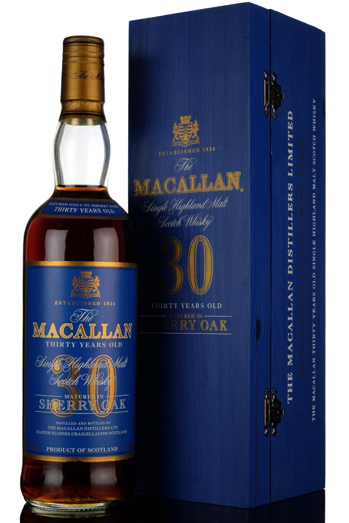 Macallan 30 Year Old - Sherry Cask