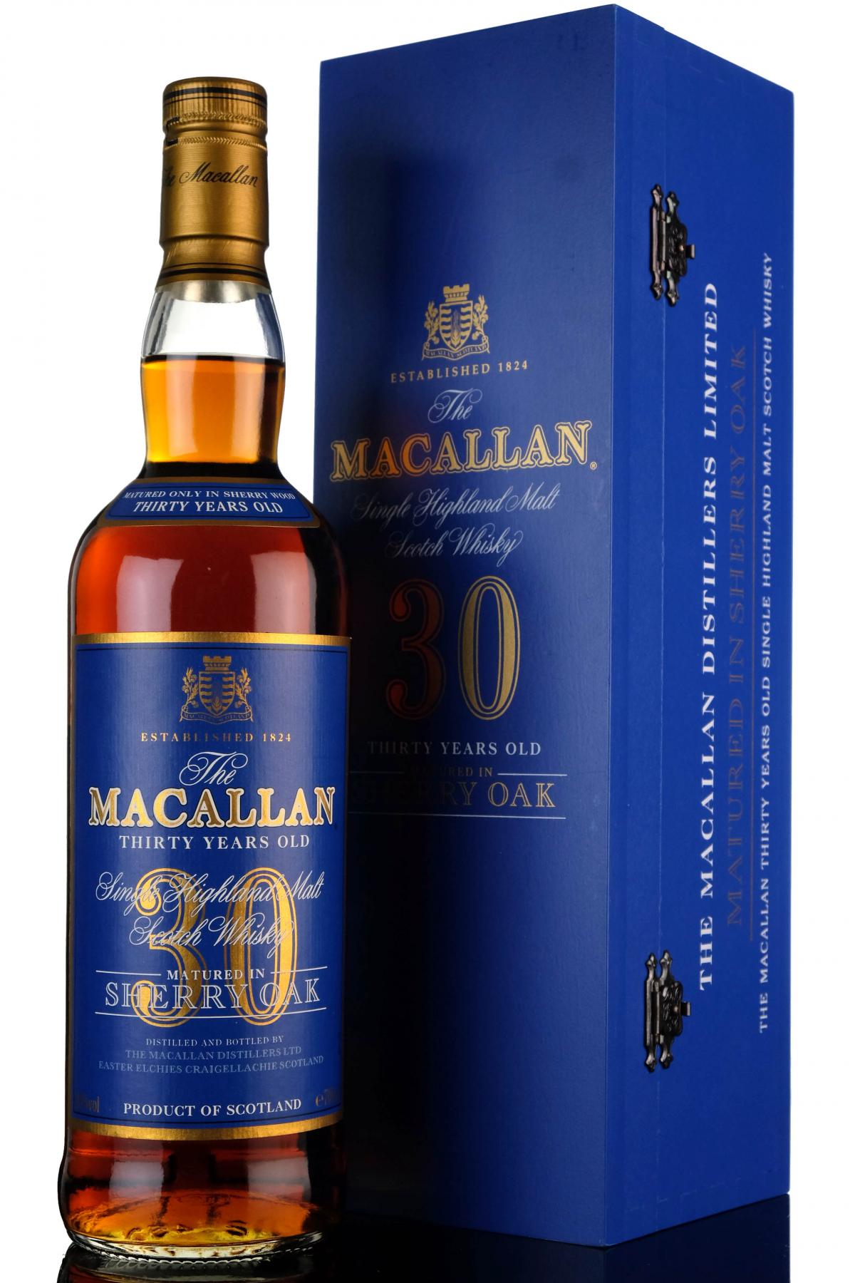 Macallan 30 Year Old - Sherry Cask