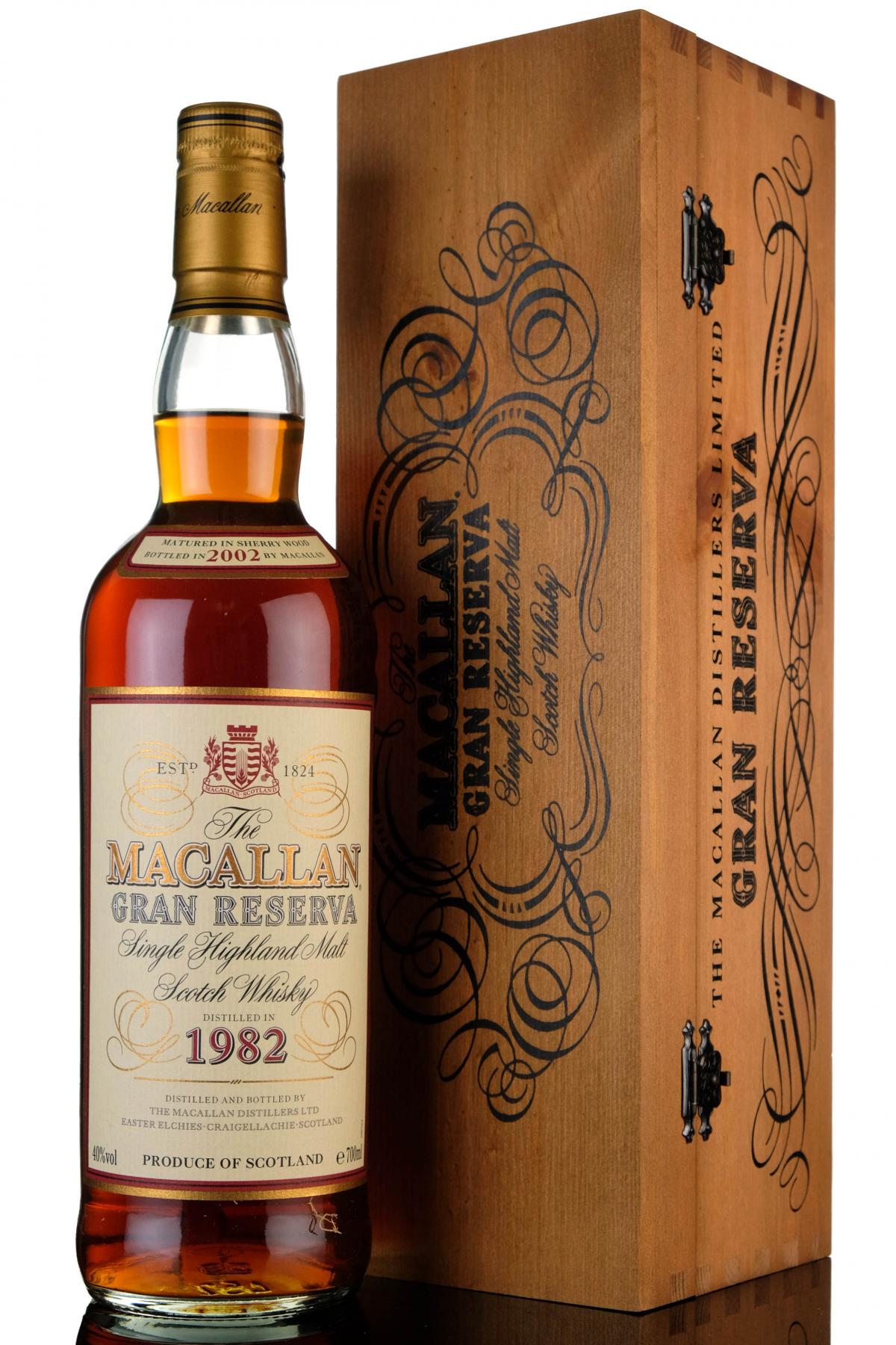 Macallan 1982-2002 - Gran Reserva