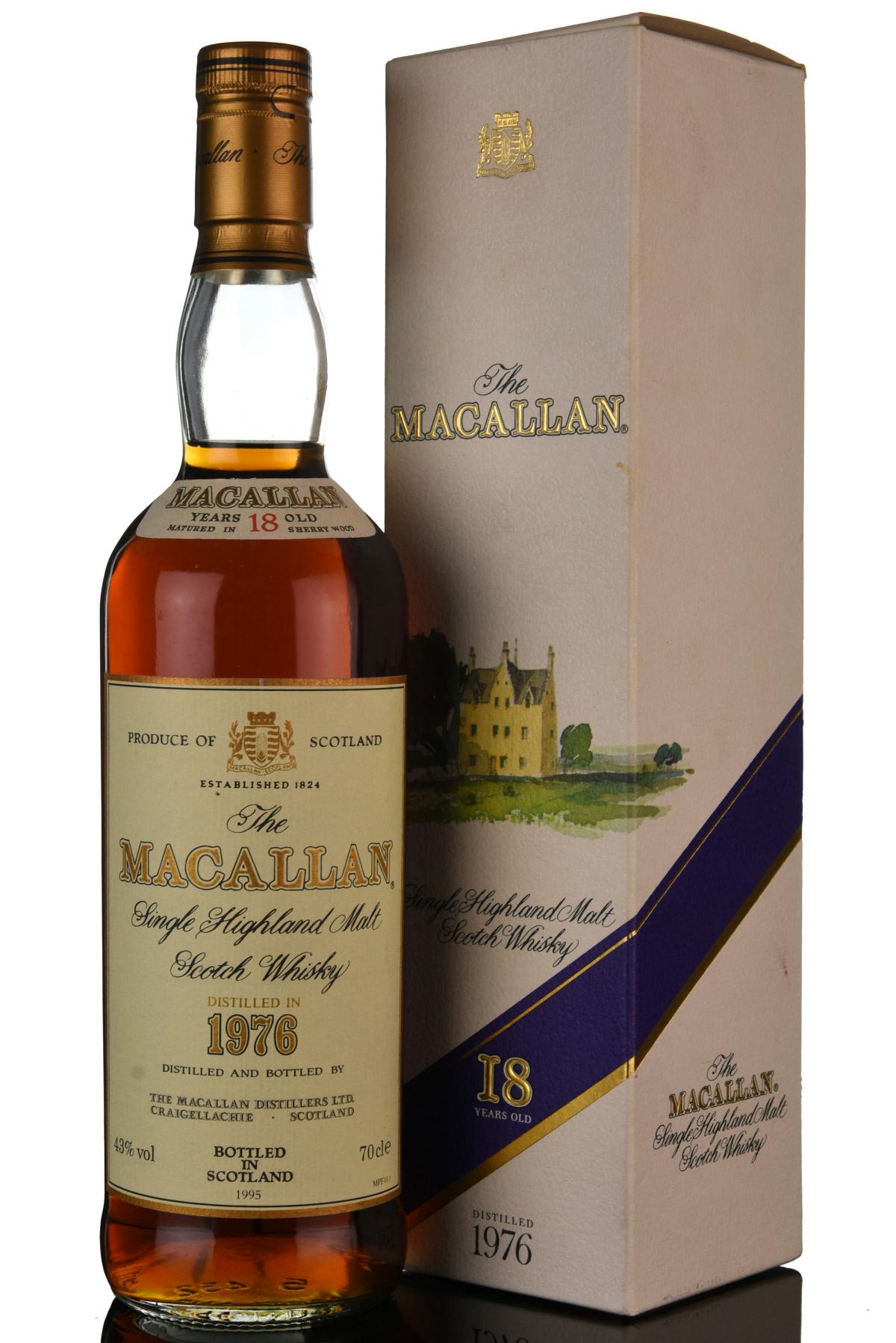 Macallan 1976-1995 - 18 Year Old