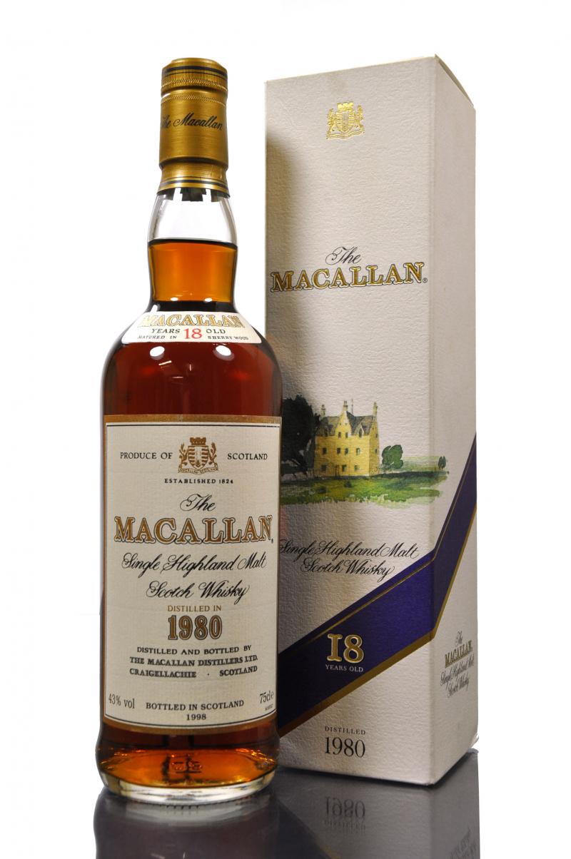 Macallan 1980-1998 - 18 Year Old