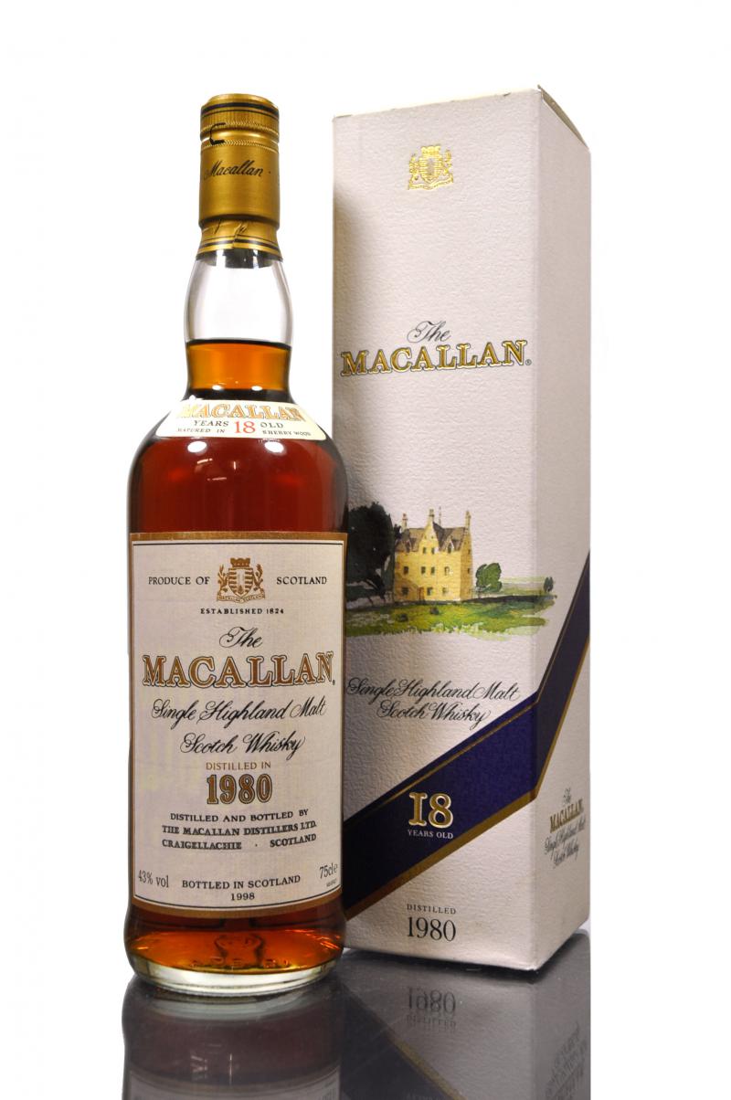 Macallan 1980-1998 - 18 Year Old