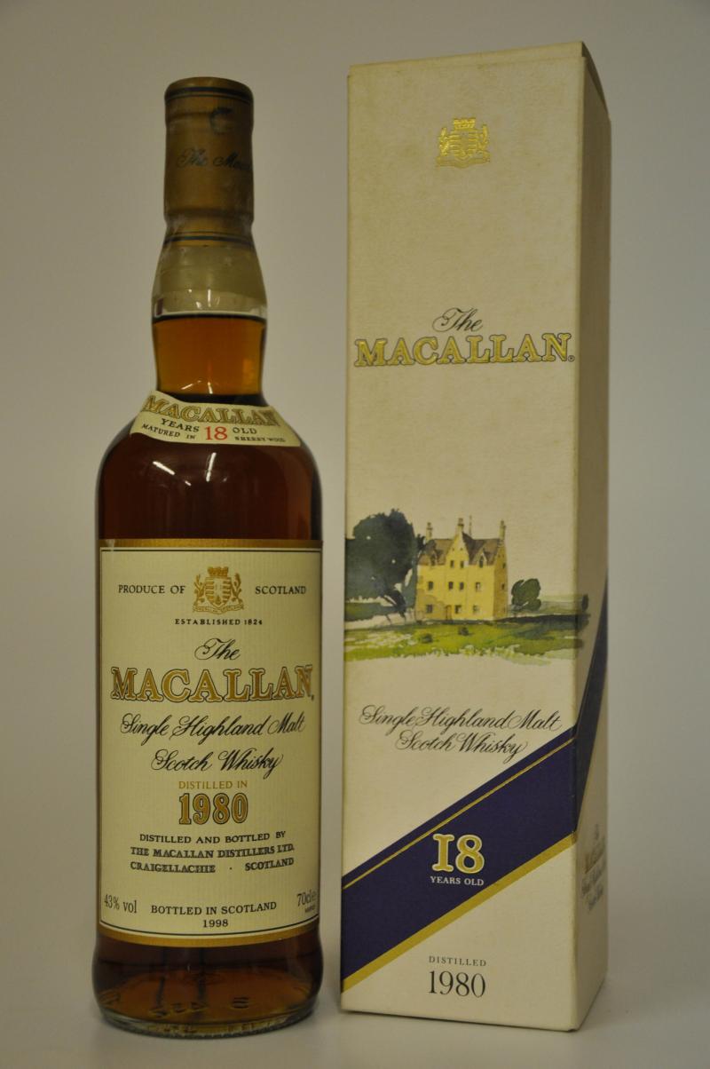 Macallan 1980-1998 - 18 Year Old