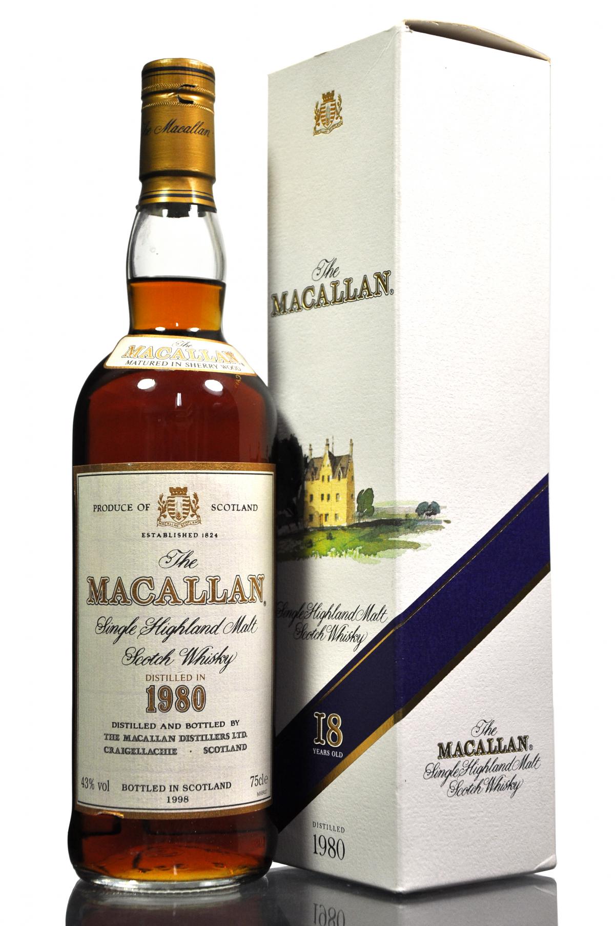 Macallan 1980-1998 - 18 Year Old