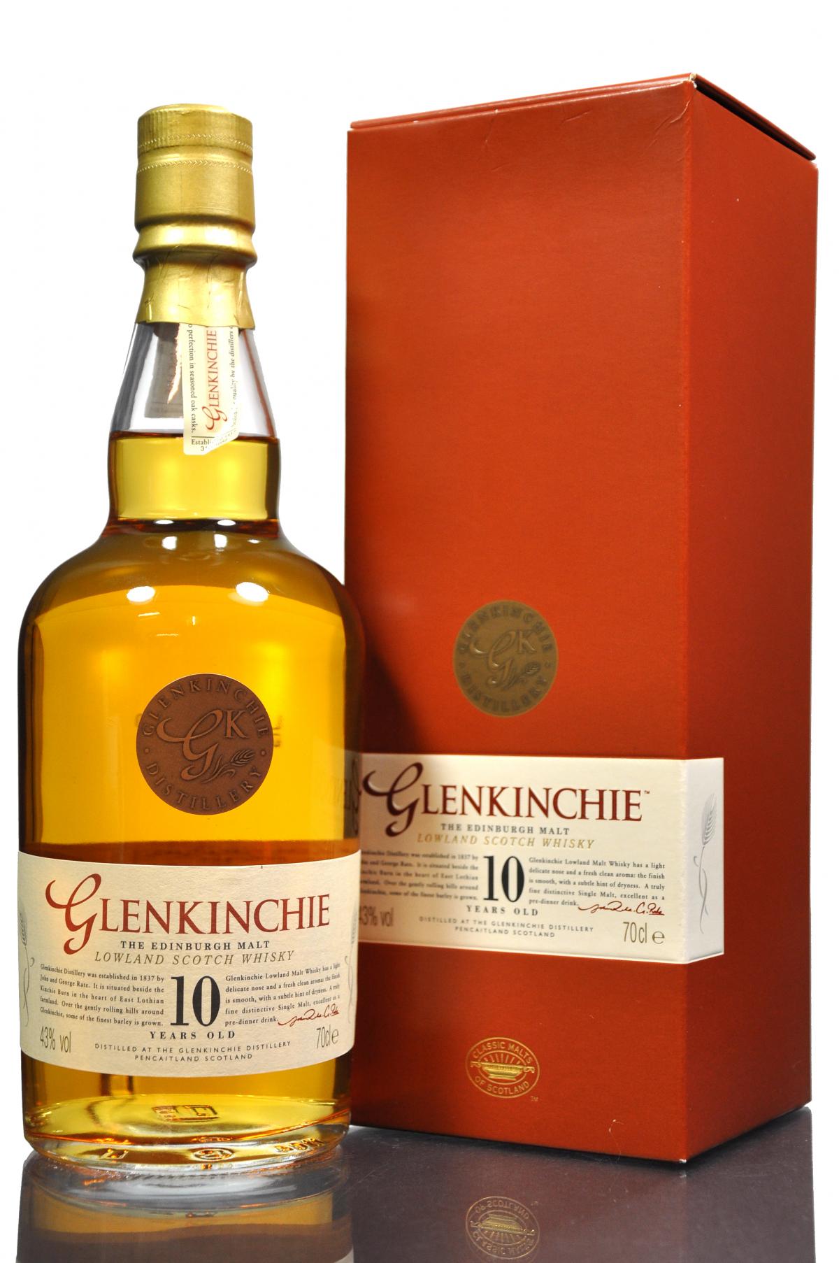 Glenkinchie 10 Year Old