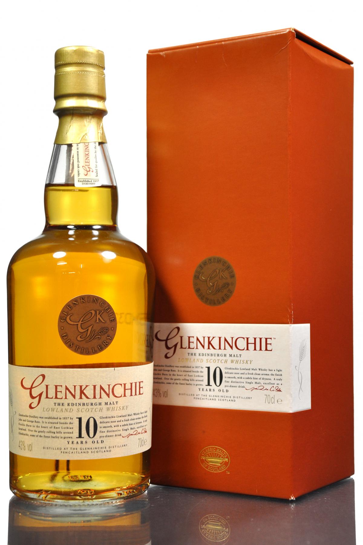 Glenkinchie 10 Year Old