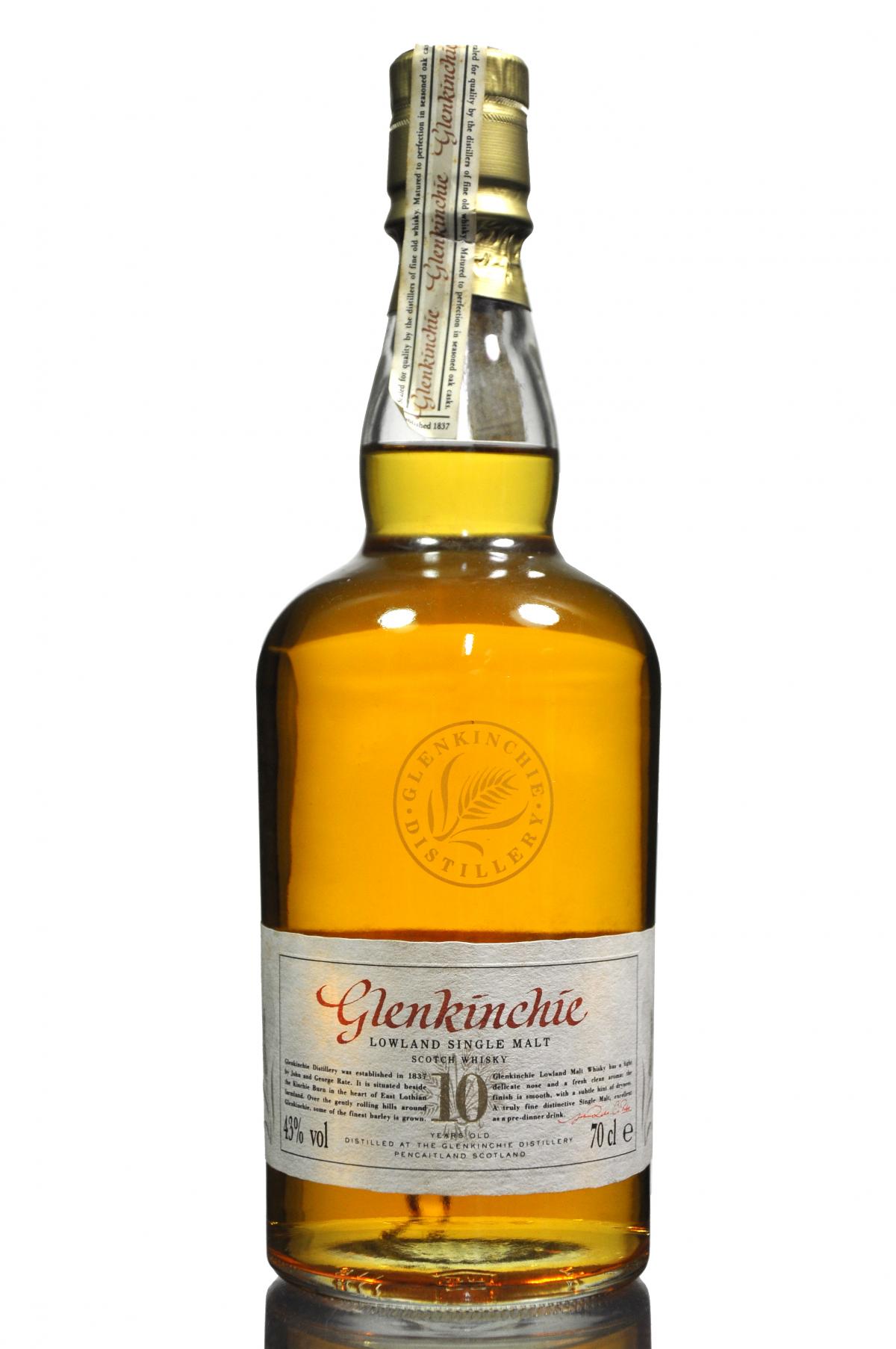 Glenkinchie 10 Year Old