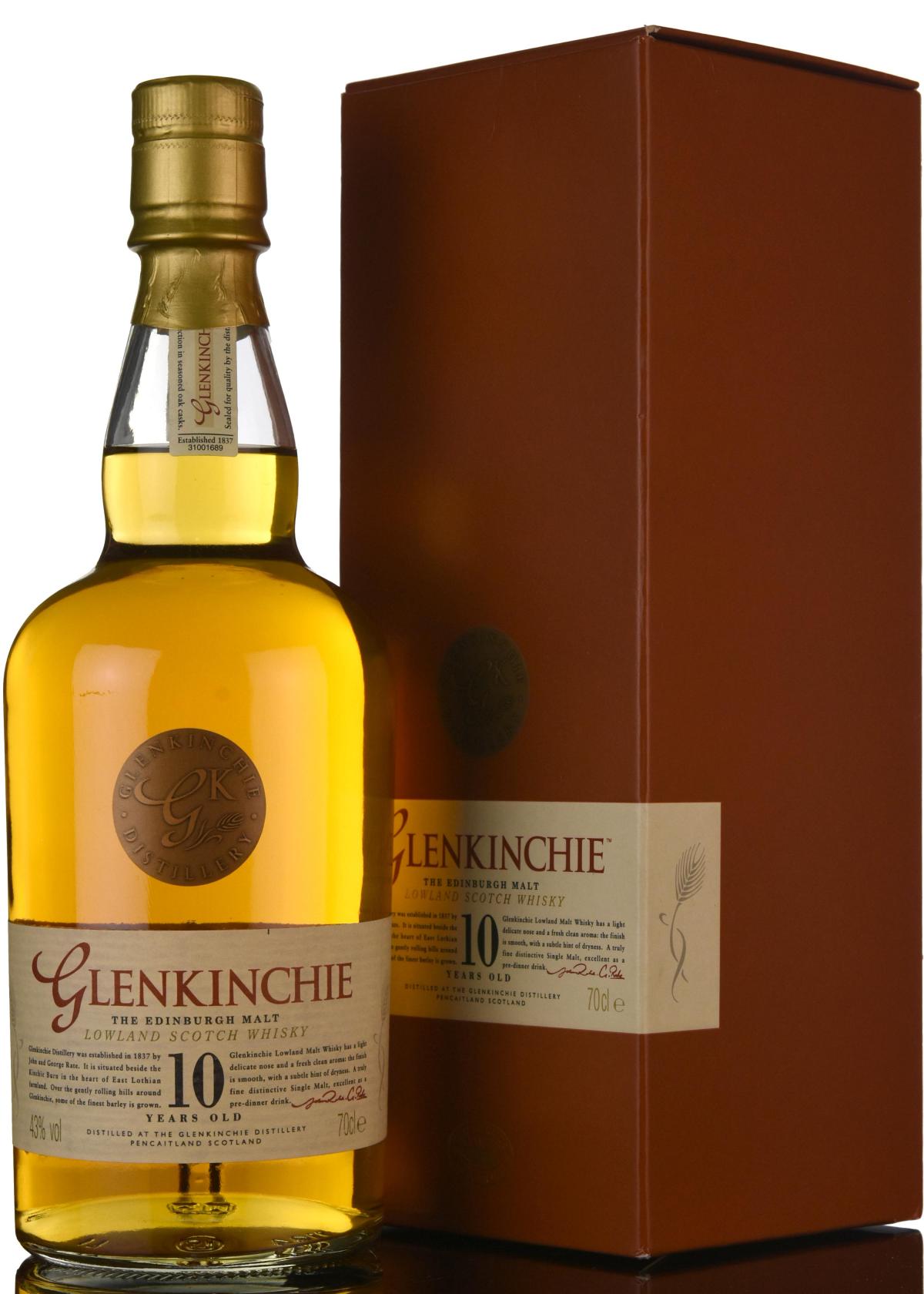 Glenkinchie 10 Year Old