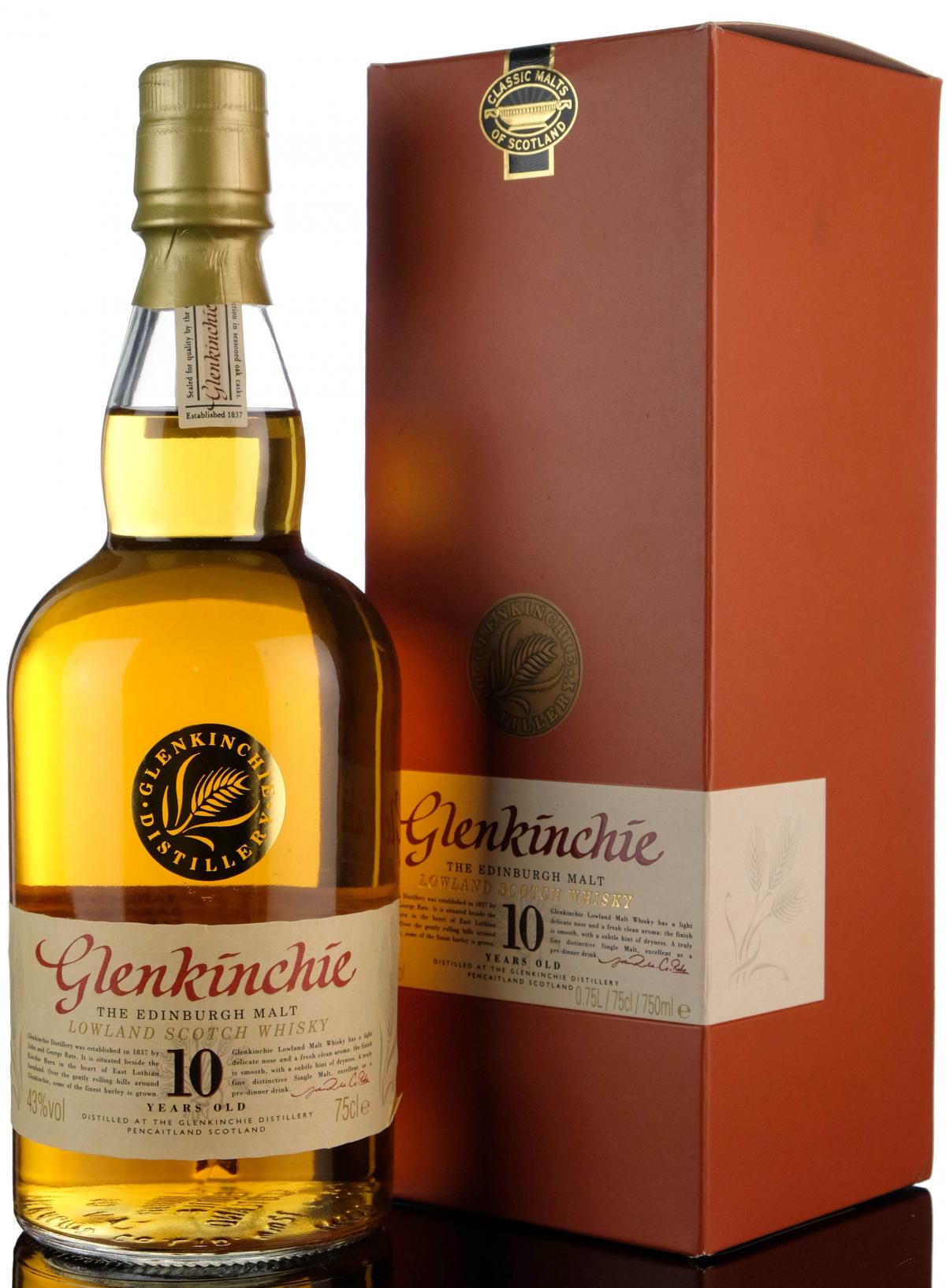 Glenkinchie 10 Year Old