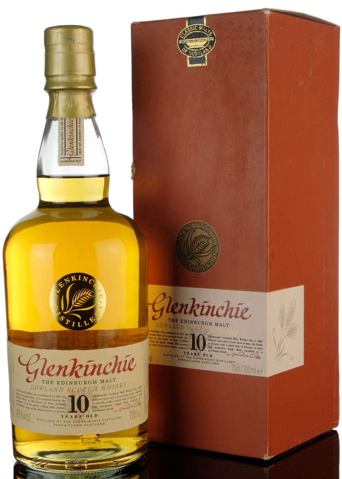 Glenkinchie 10 Year Old