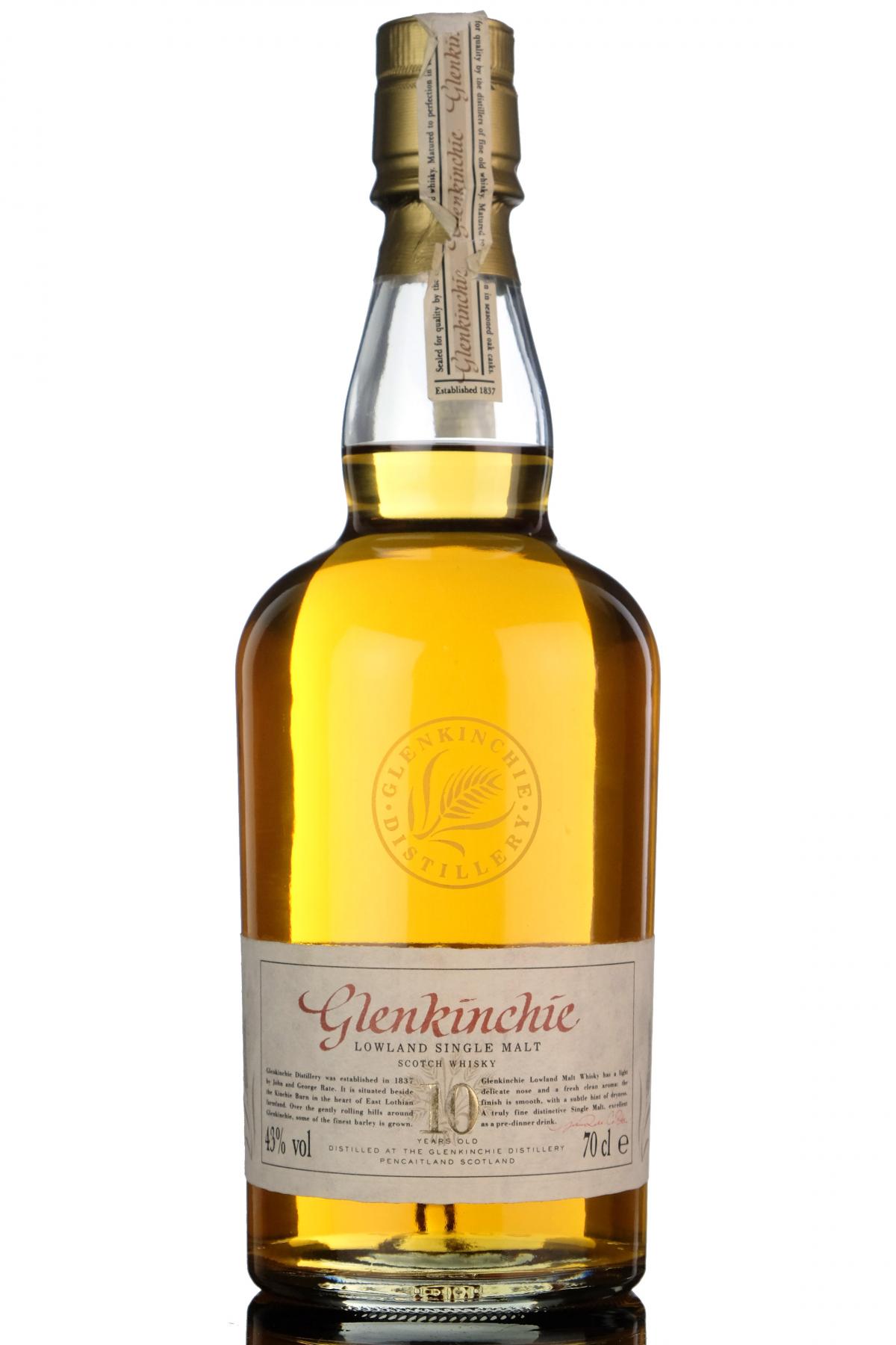 Glenkinchie 10 Year Old