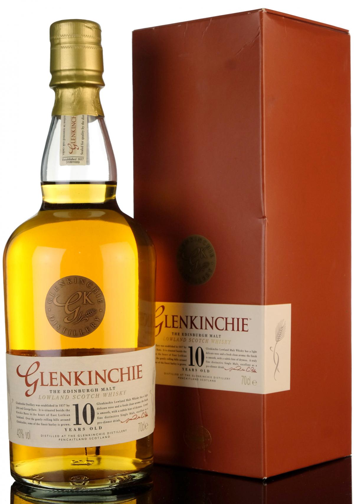 Glenkinchie 10 Year Old