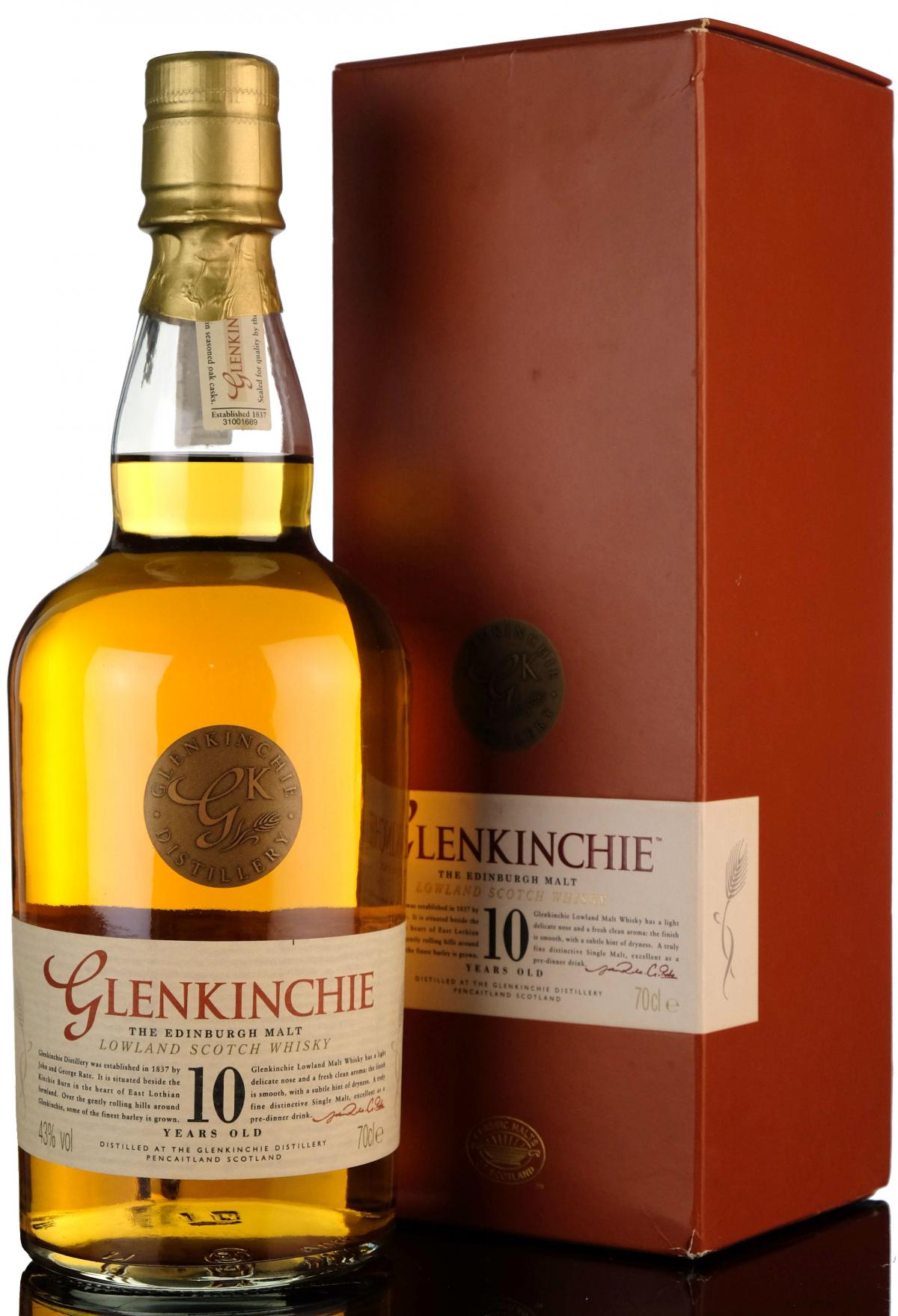 Glenkinchie 10 Year Old