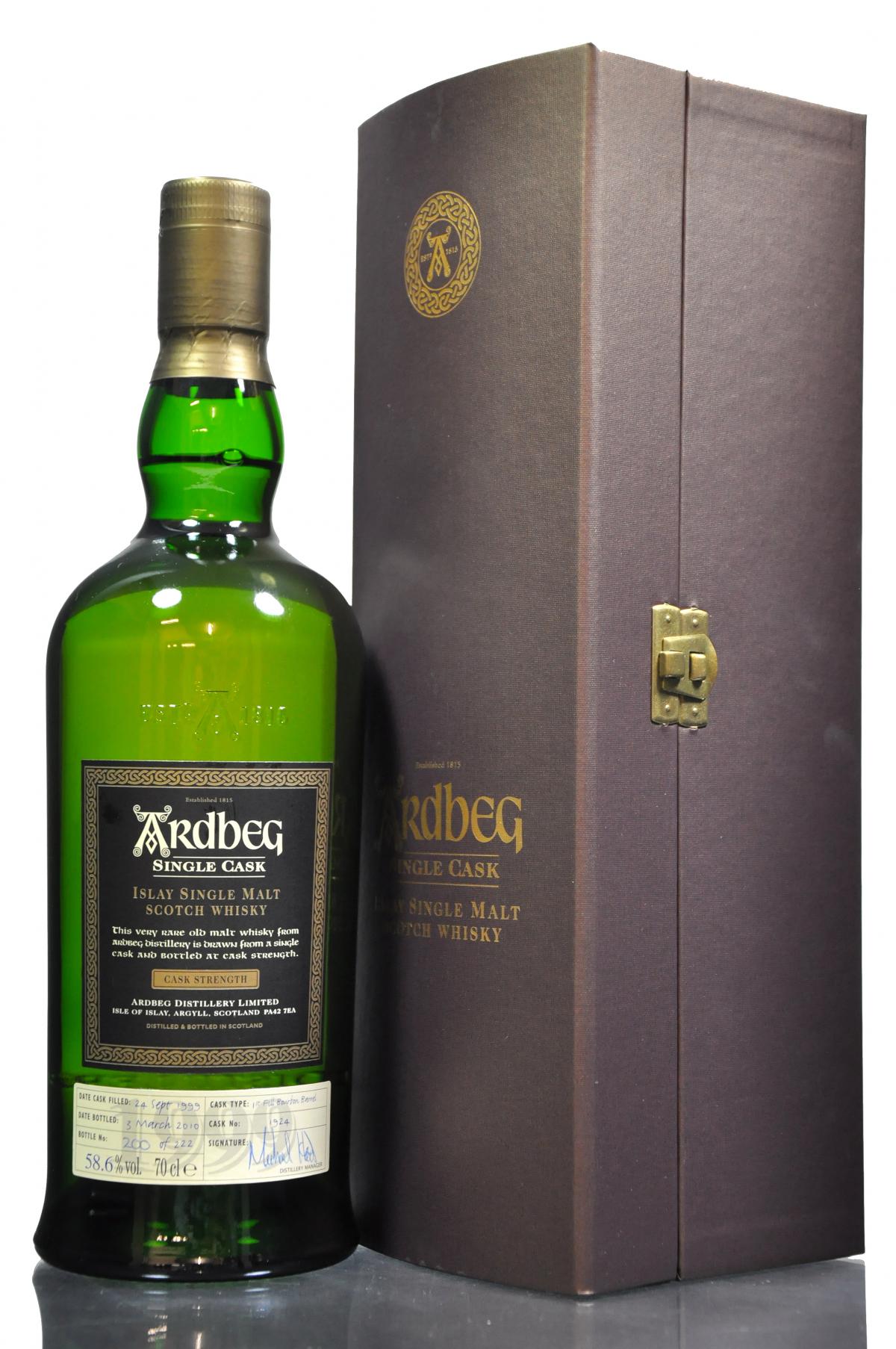 Ardbeg 1999-2010 - Single Cask 1924