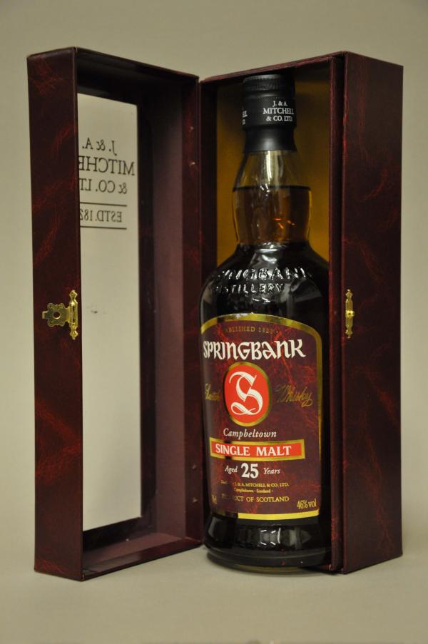 Springbank 25 Year Old - Mid 2000s