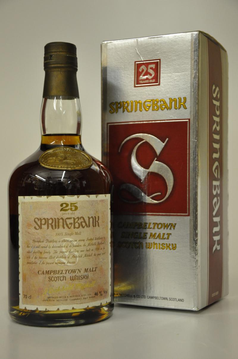 Springbank 25 Year Old - Circa 1990 - Archibald Mitchell Label