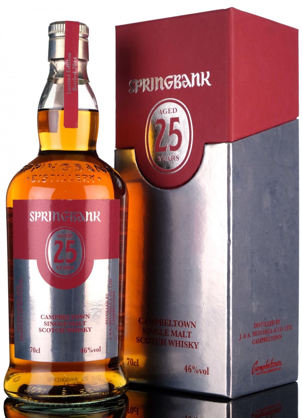 Springbank 25 Year Old Limited Edition