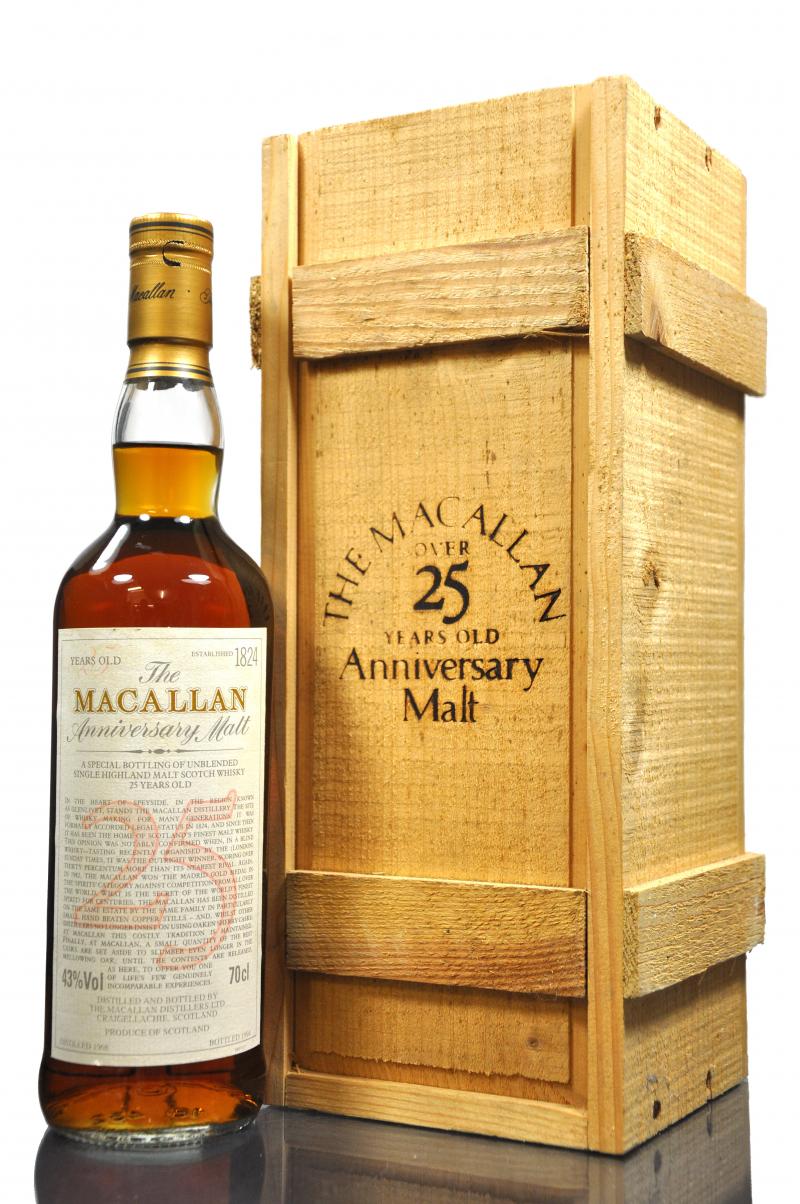 Macallan 1968-1994 - 25 Year Old Anniversary Malt