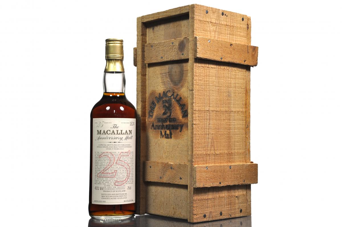 Macallan 1958-1984 - 25 Year Old Anniversary Malt