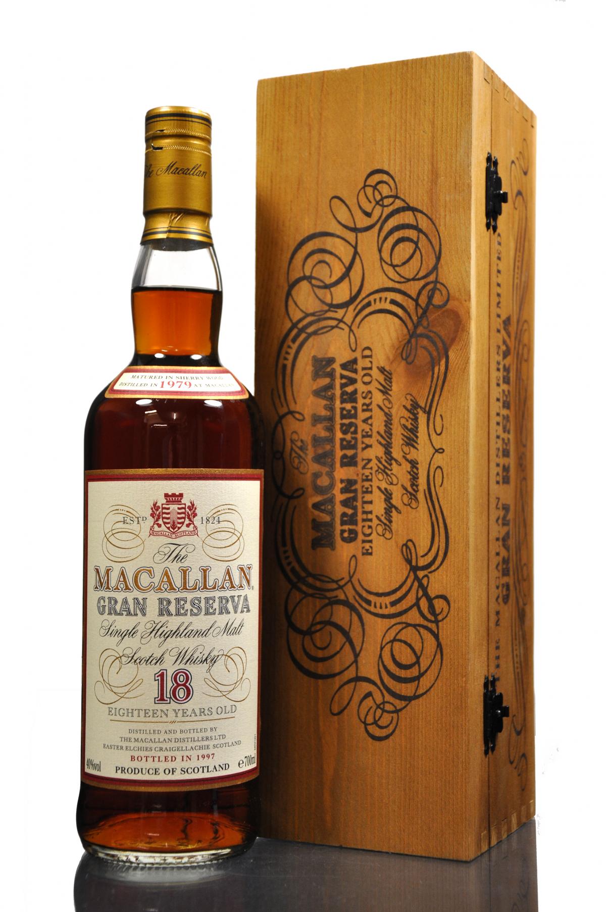 Macallan 1979-1997 - 18 Year Old - Gran Reserva