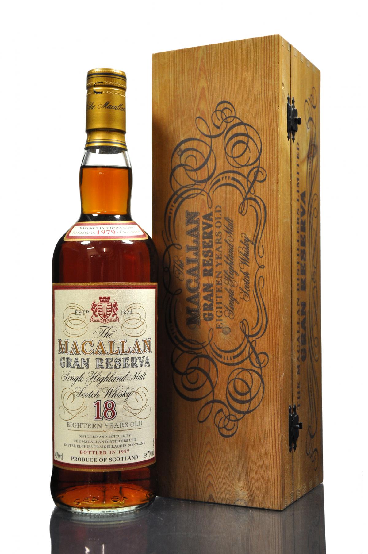 Macallan 1979-1997 - 18 Year Old - Gran Reserva