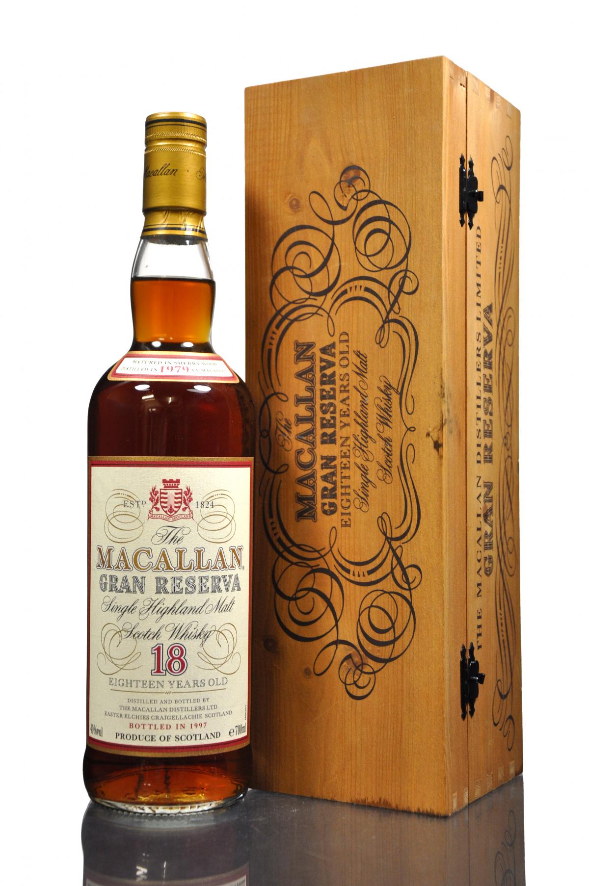 Macallan 1979-1997 - 18 Year Old - Gran Reserva