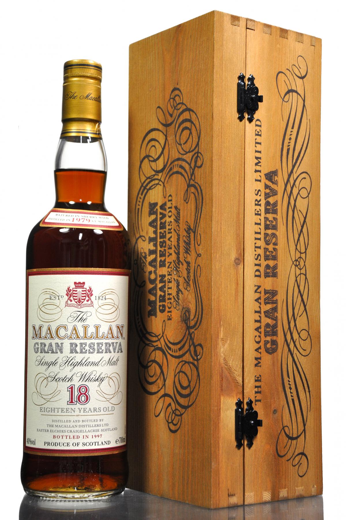 Macallan 1979-1997 - 18 Year Old - Gran Reserva