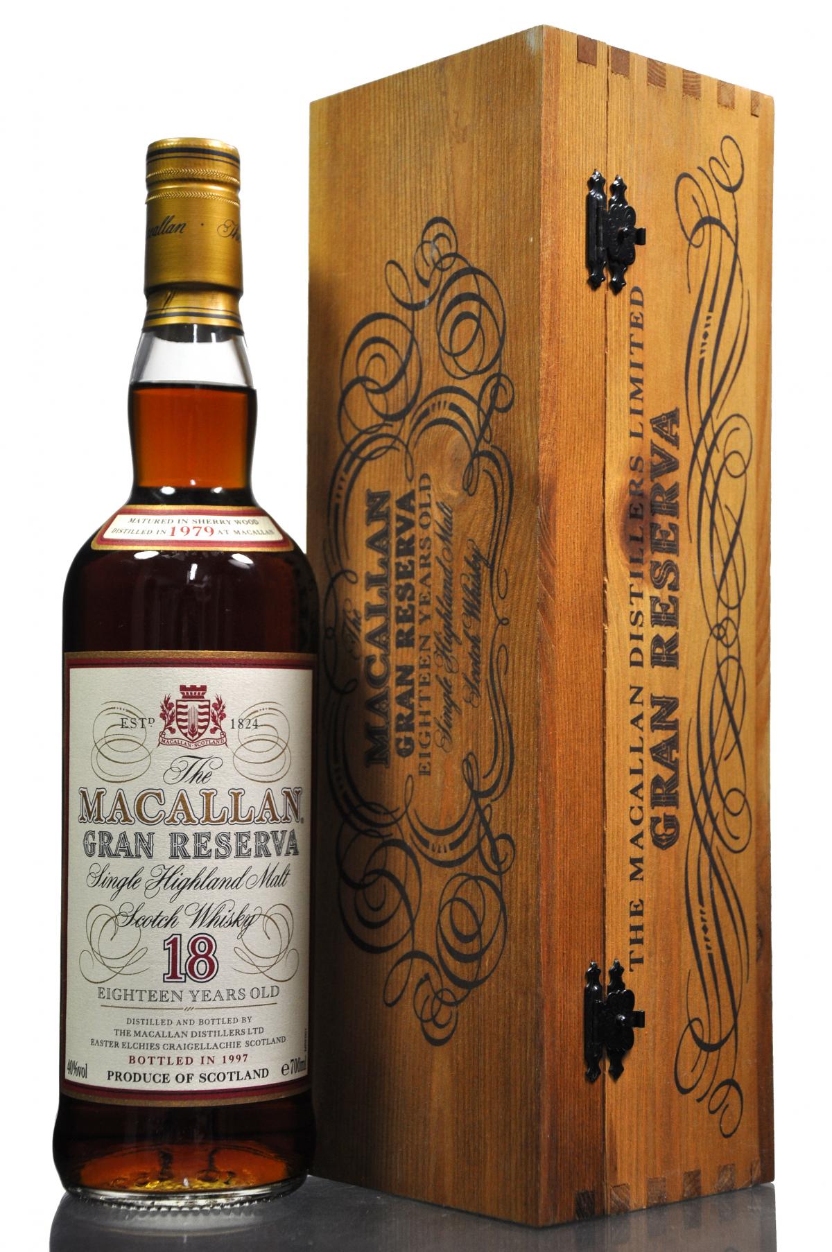 Macallan 1979-1997 - 18 Year Old - Gran Reserva