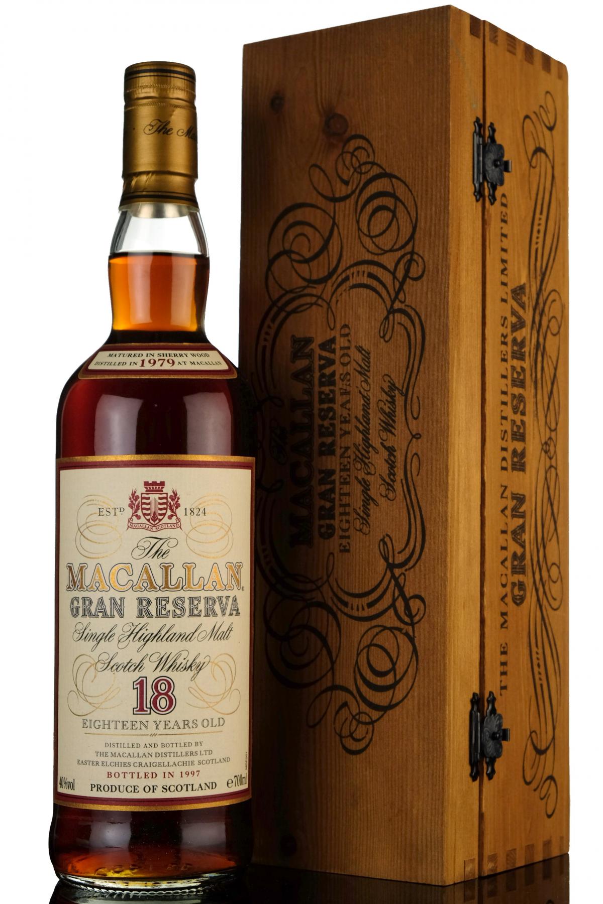 Macallan 1979-1997 - 18 Year Old - Gran Reserva