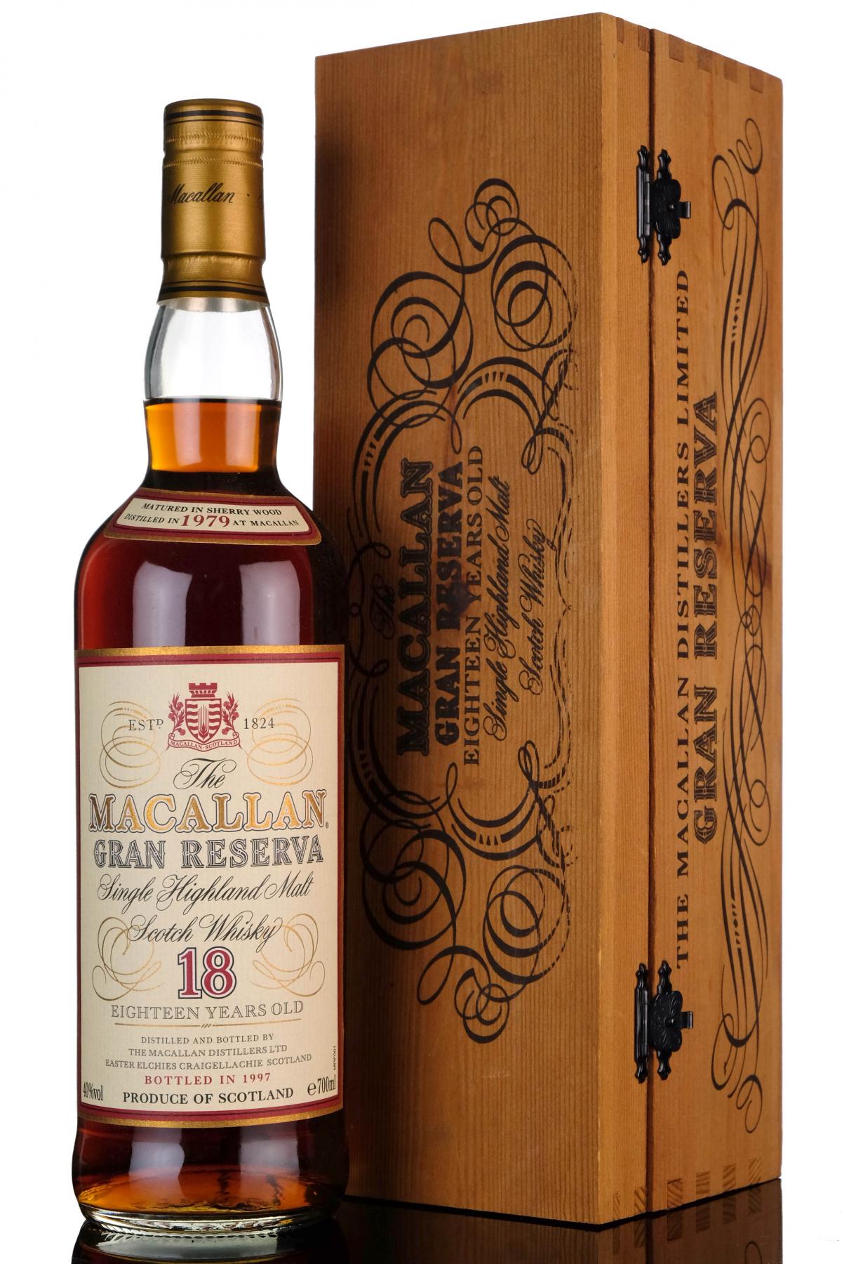 Macallan 1979-1997 - 18 Year Old - Gran Reserva