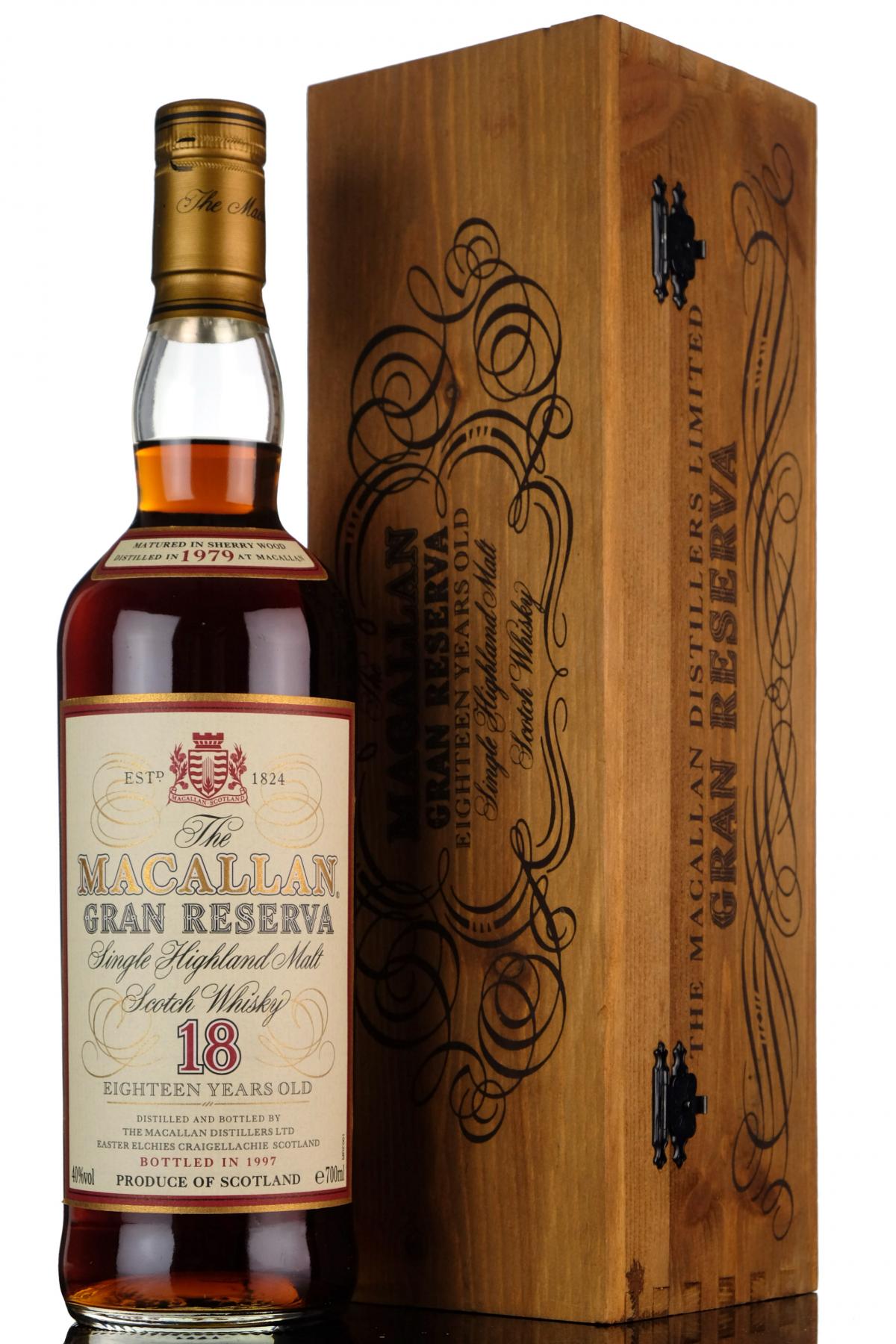 Macallan 1979-1997 - 18 Year Old - Gran Reserva