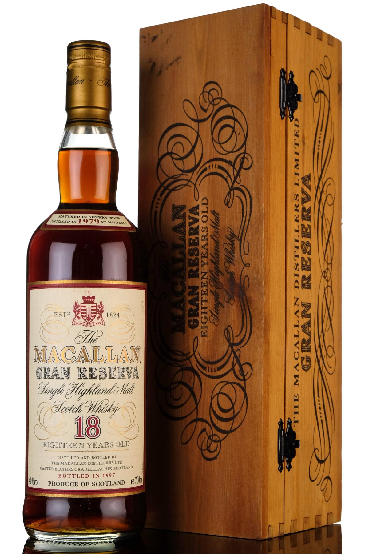 Macallan 1979-1997 - 18 Year Old - Gran Reserva