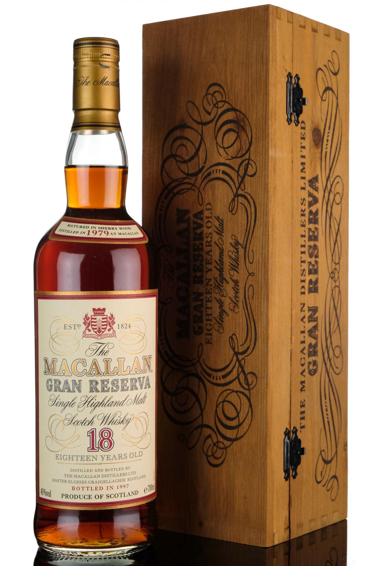 Macallan 1979-1997 - 18 Year Old - Gran Reserva