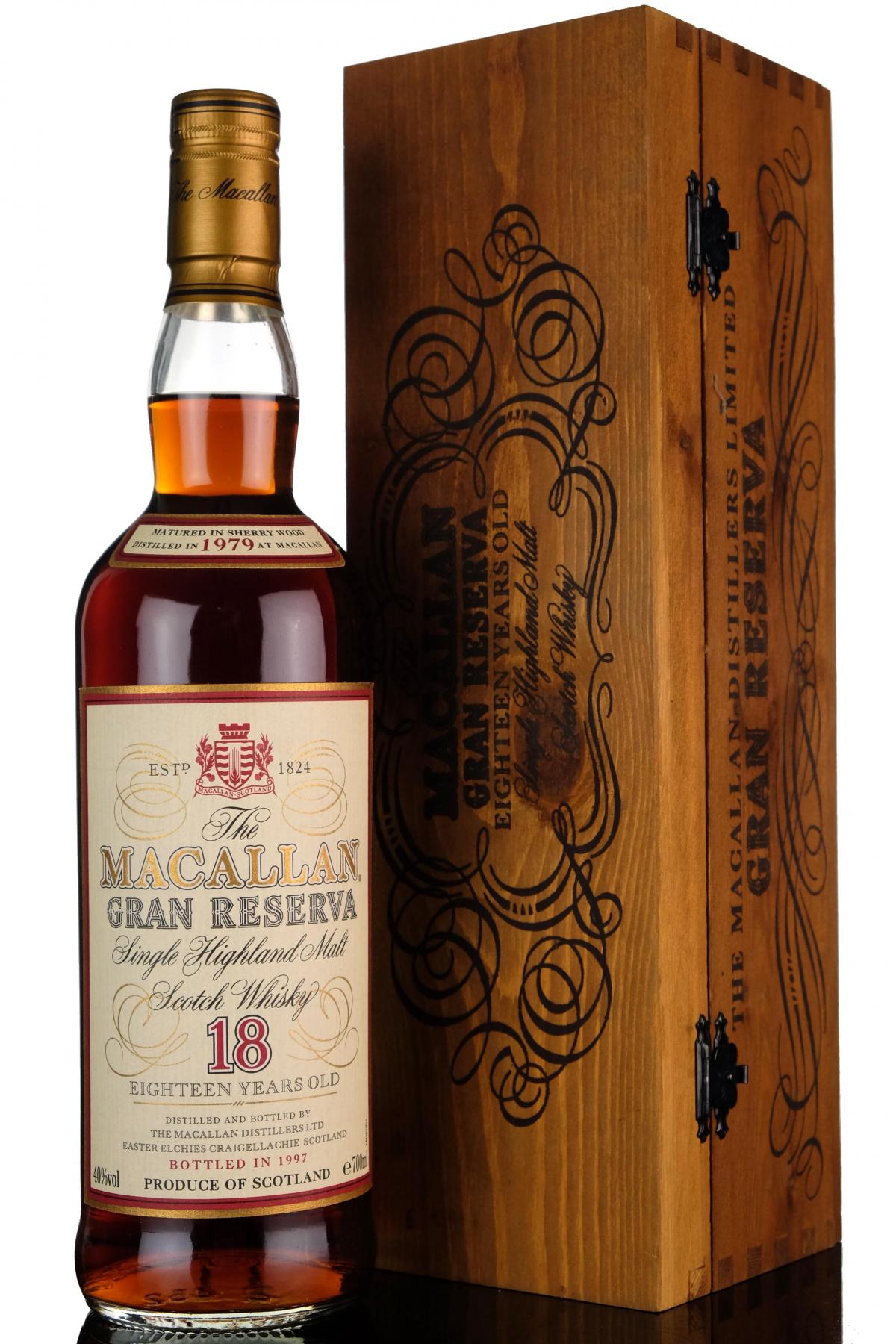 Macallan 1979-1997 - 18 Year Old - Gran Reserva