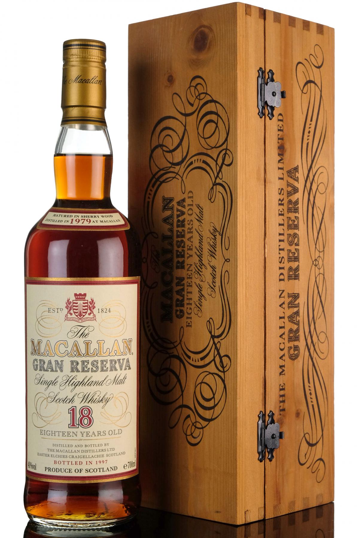 Macallan 1979-1997 - 18 Year Old - Gran Reserva