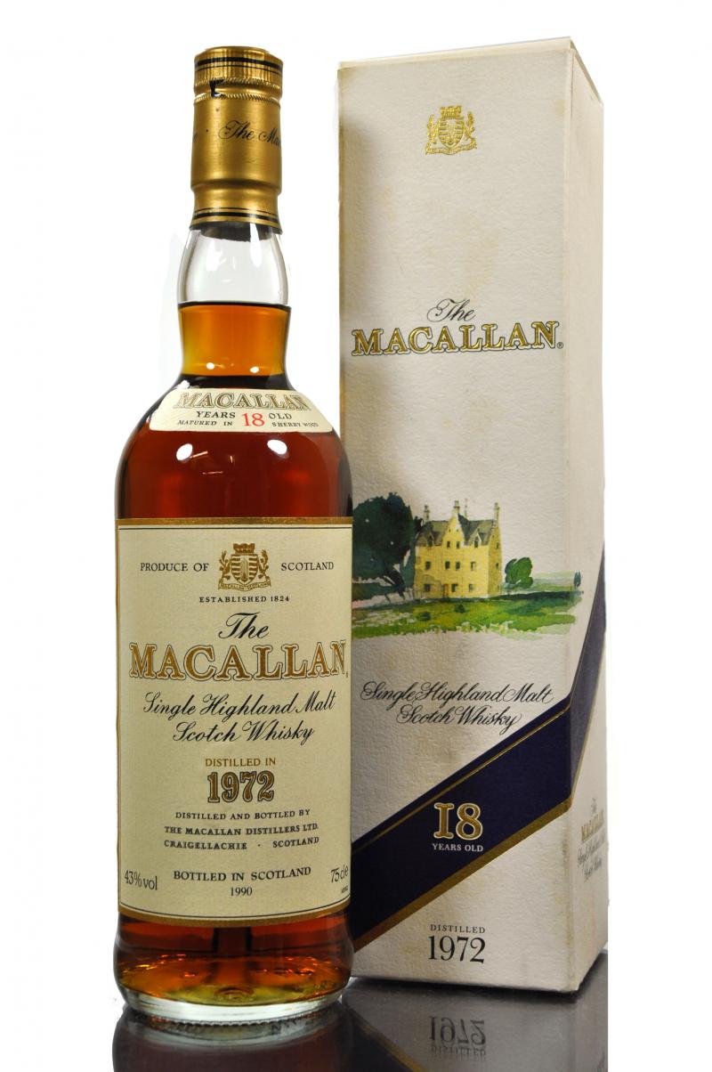 Macallan 1972-1990 - 18 Year Old