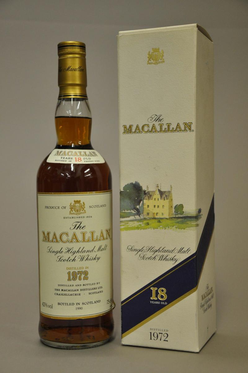 Macallan 1972-1990 - 18 Year Old