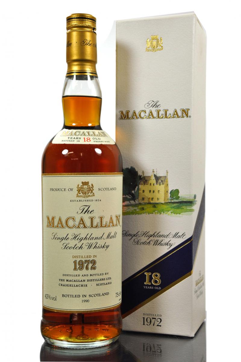 Macallan 1972-1990 - 18 Year Old