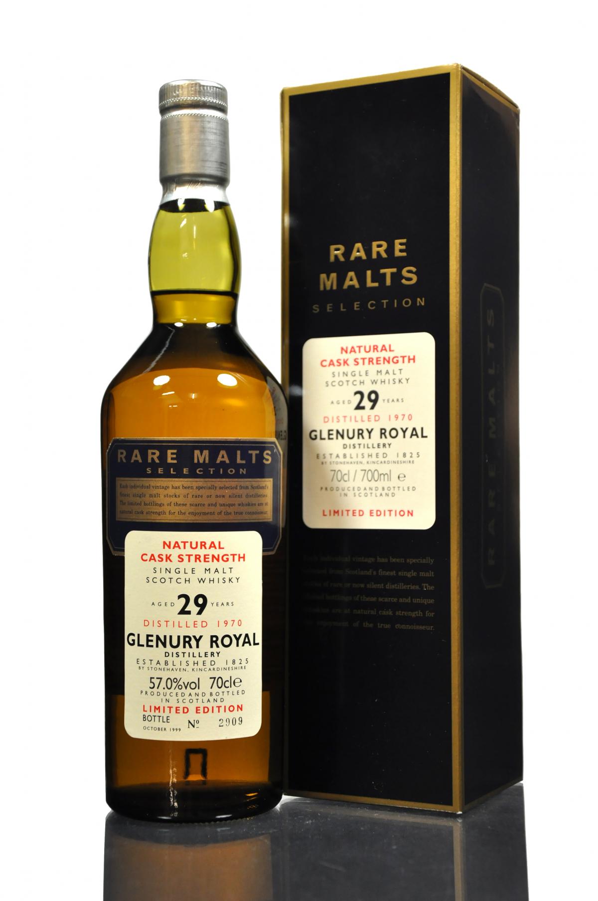 Glenury Royal 1970-1999 - 29 Year Old - Rare Malts 57.0%