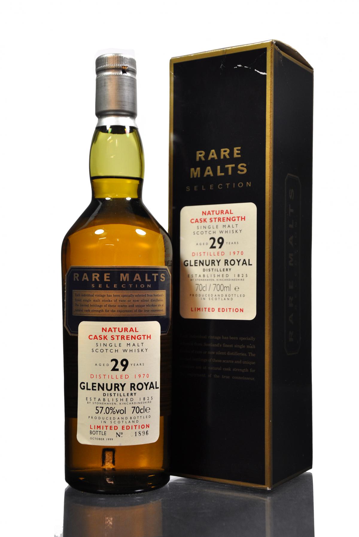 Glenury Royal 1970-1999 - 29 Year Old - Rare Malts 57.0%