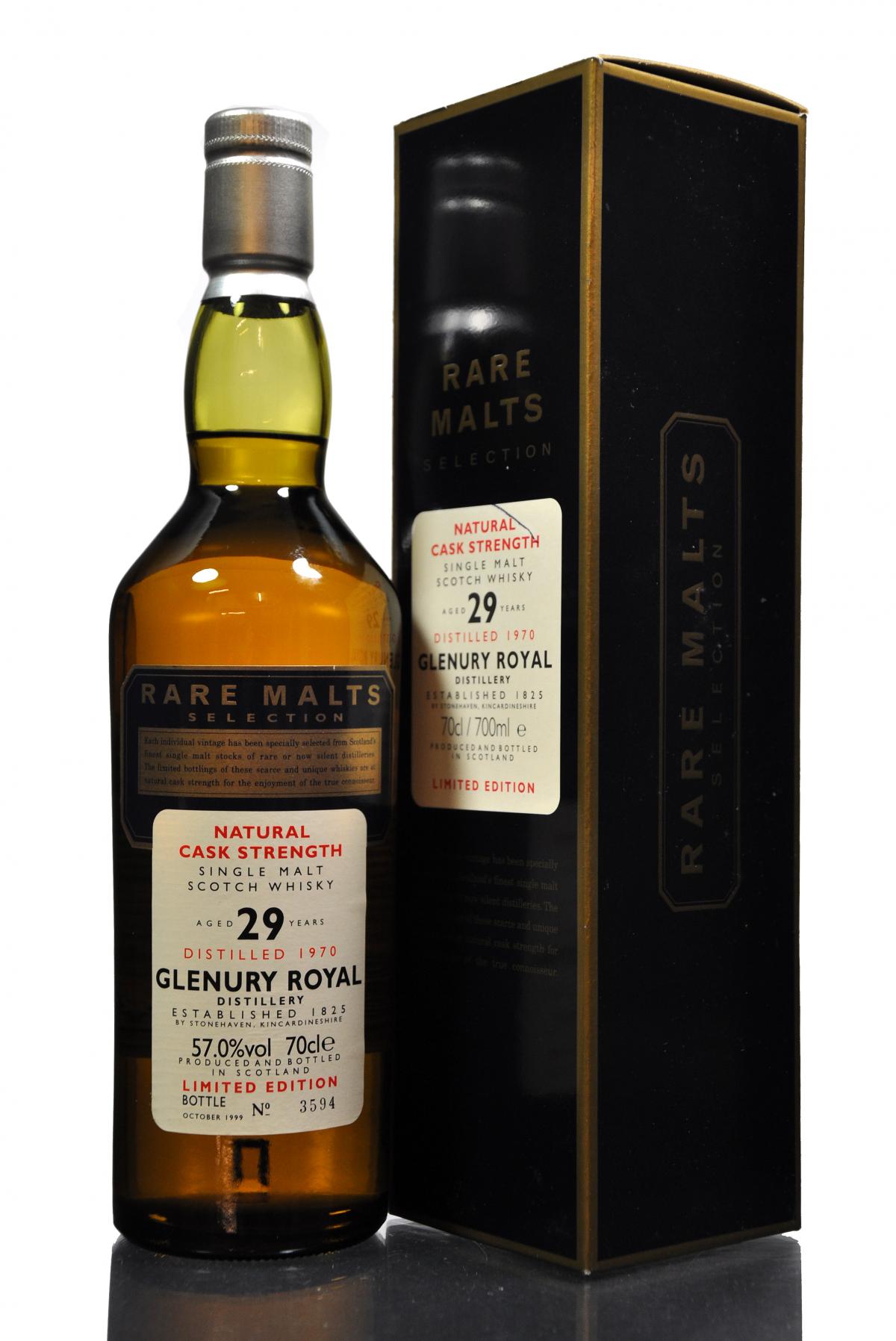 Glenury Royal 1970-1999 - 29 Year Old - Rare Malts 57.0%