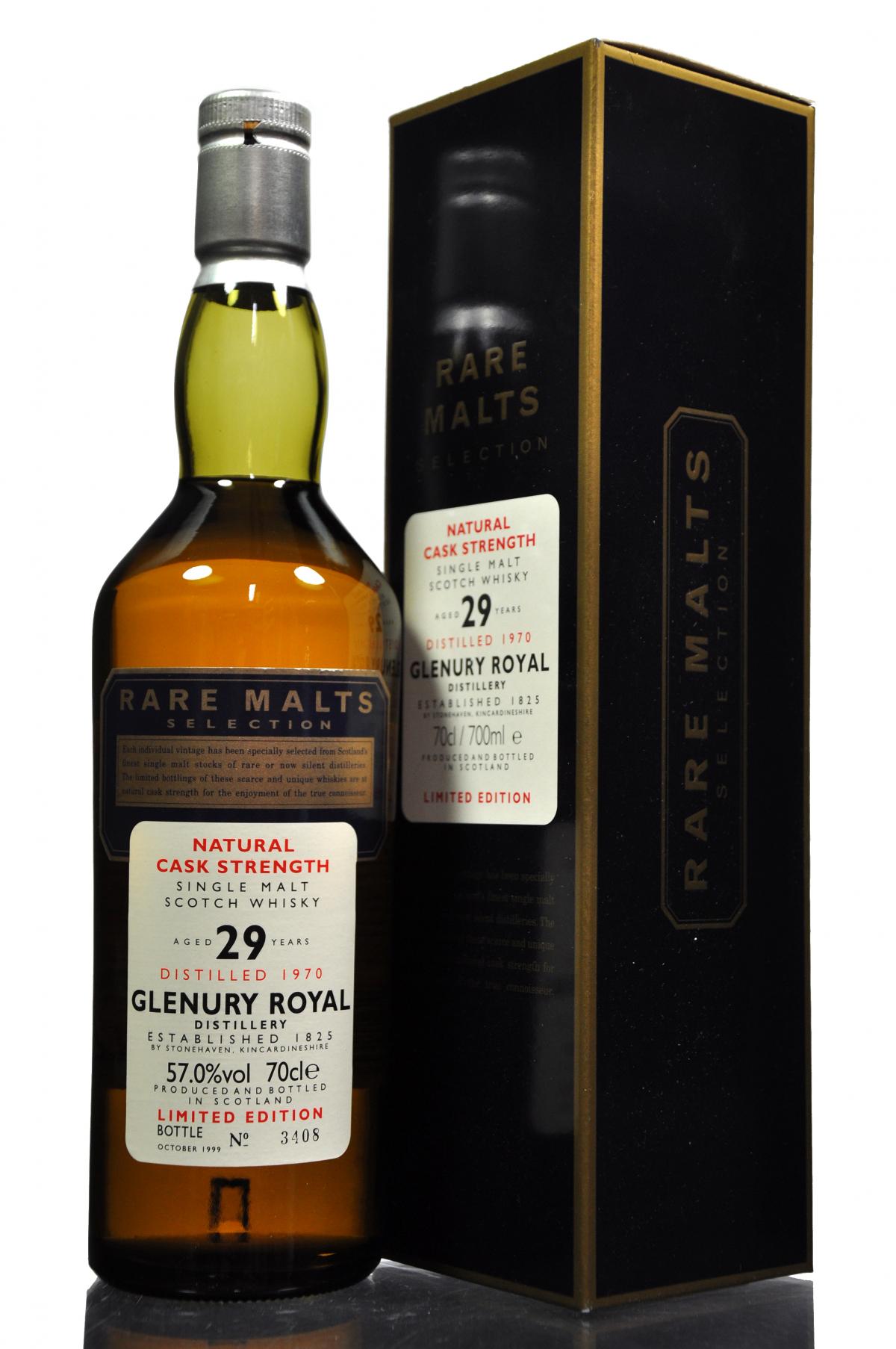 Glenury Royal 1970-1999 - 29 Year Old - Rare Malts 57.0%