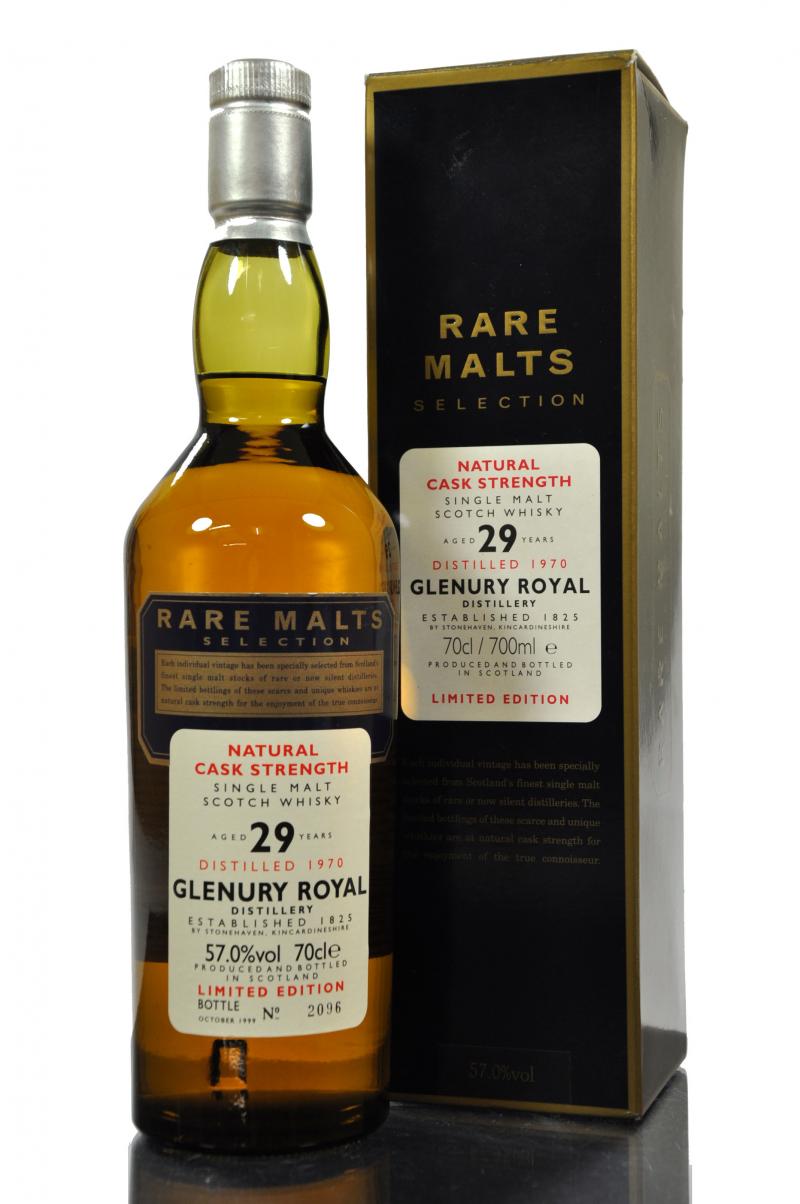 Glenury Royal 1970-1999 - 29 Year Old - Rare Malts 57.0%
