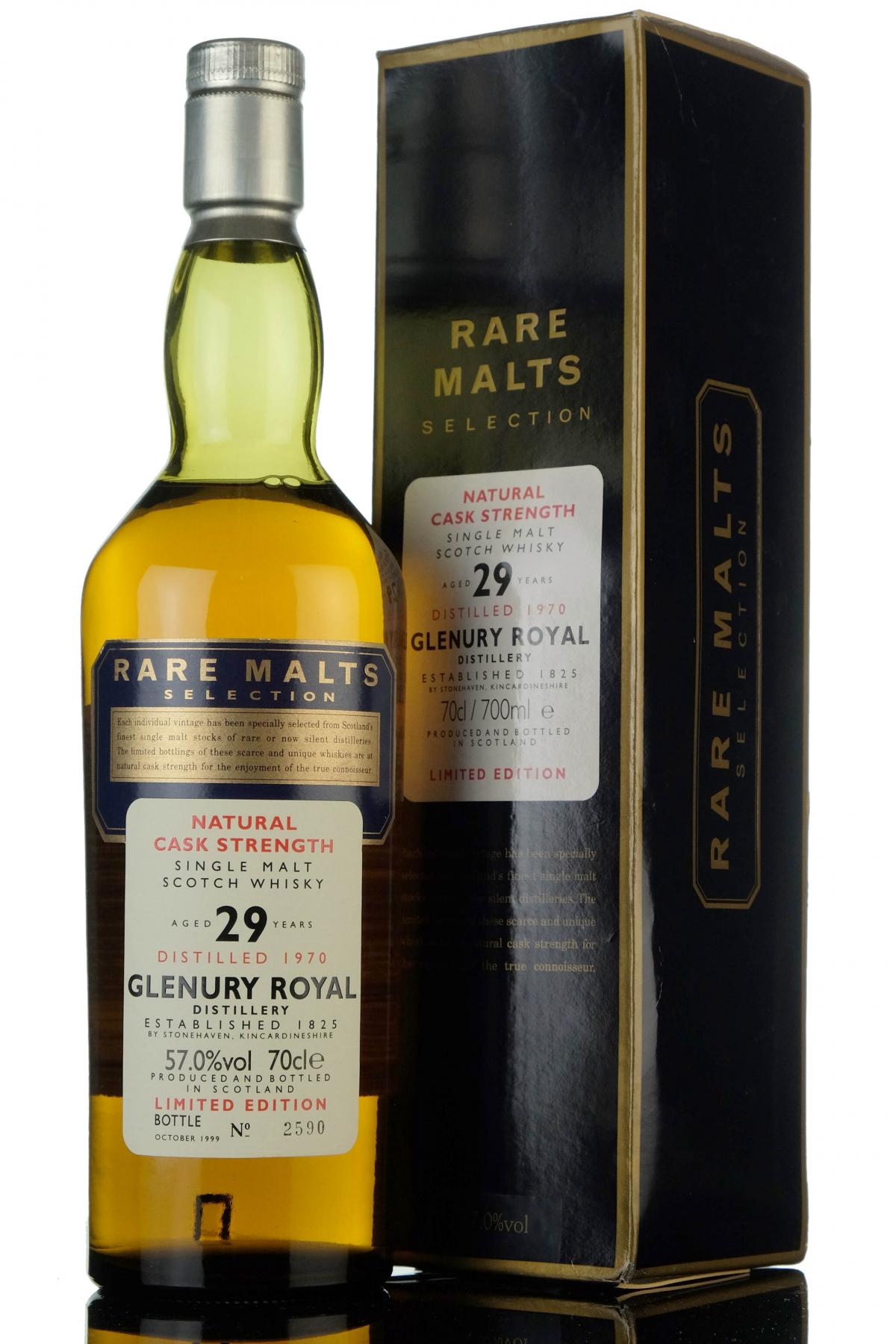 Glenury Royal 1970-1999 - 29 Year Old - Rare Malts 57.0%