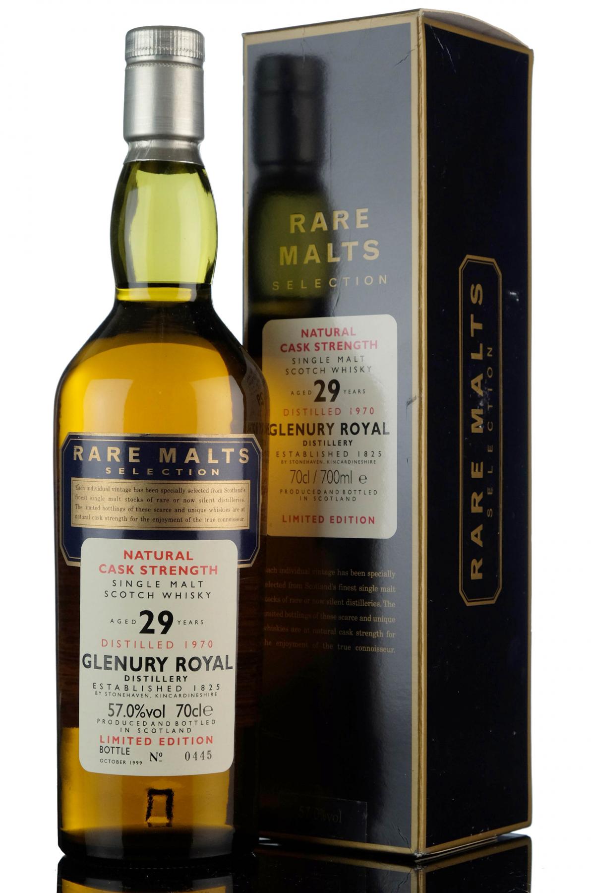 Glenury Royal 1970-1999 - 29 Year Old - Rare Malts 57.0%