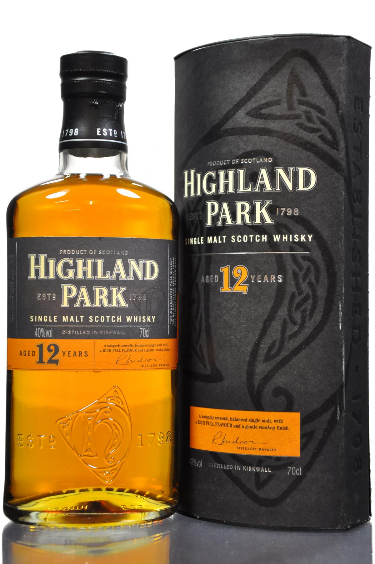 Highland Park 12 Year Old - Post-2006