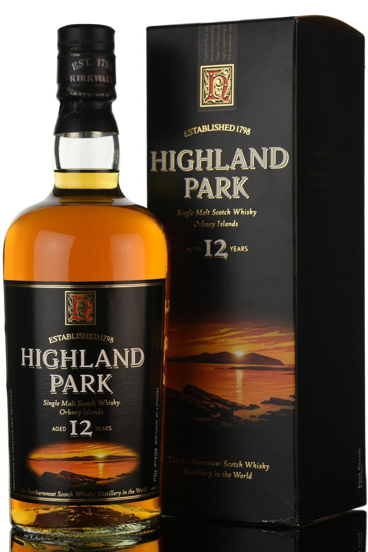 Highland Park 12 Year Old